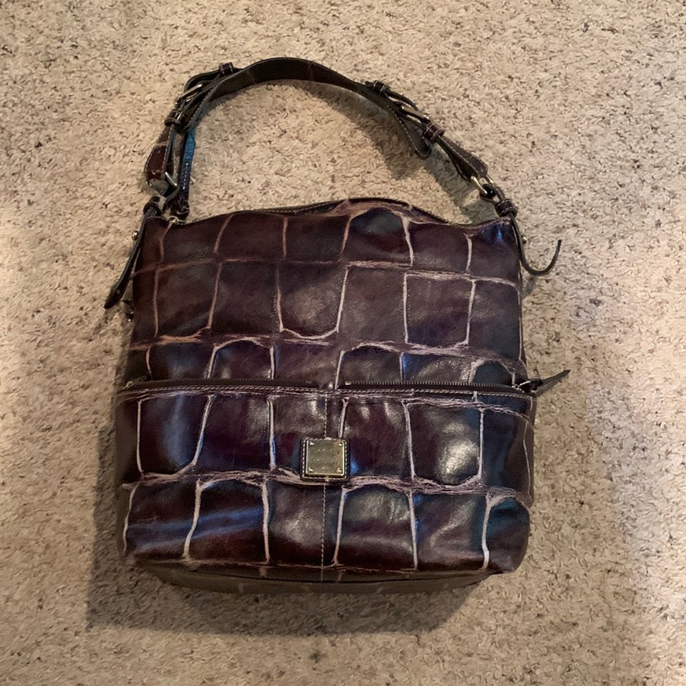 Dooney & Bourke Vintage Croco Bag overall EUC , dust bag included….